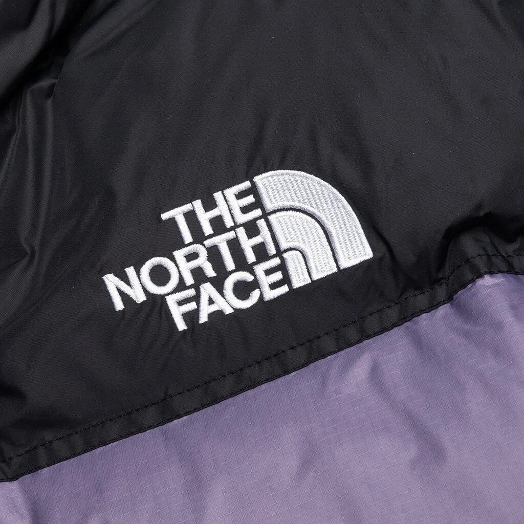 1996 Retro Nuptse Jacket - Lunar Slate/TNF Black