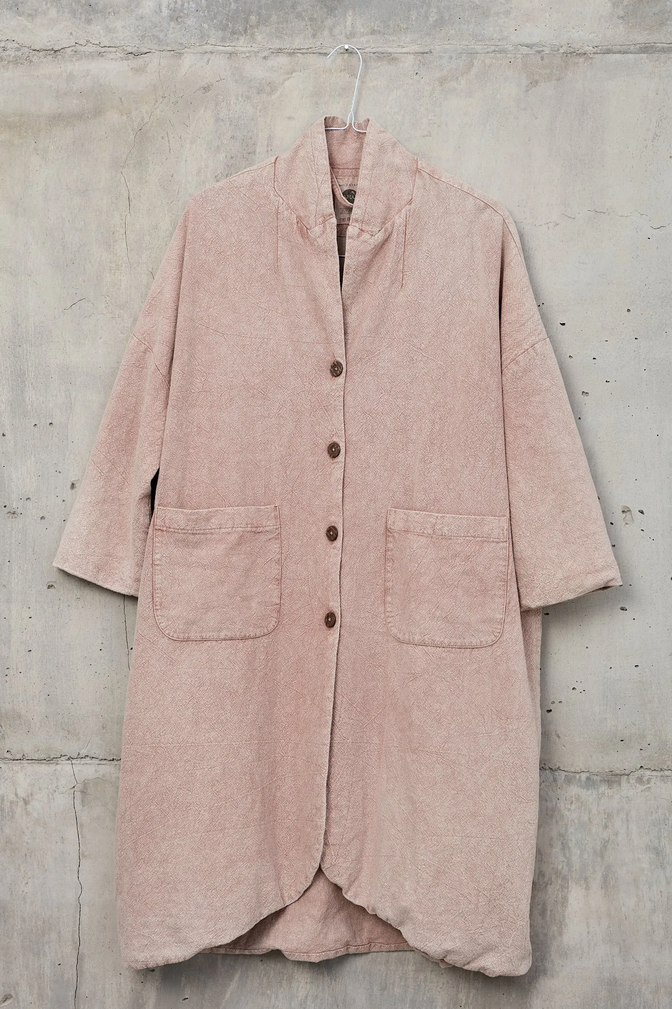 ADEM [ pure ] - unisex hachiko linen coat