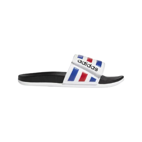 Adidas Adilette Comfort Adjustable Mens Slide -White