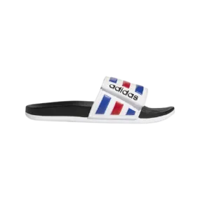 Adidas Adilette Comfort Adjustable Mens Slide -White