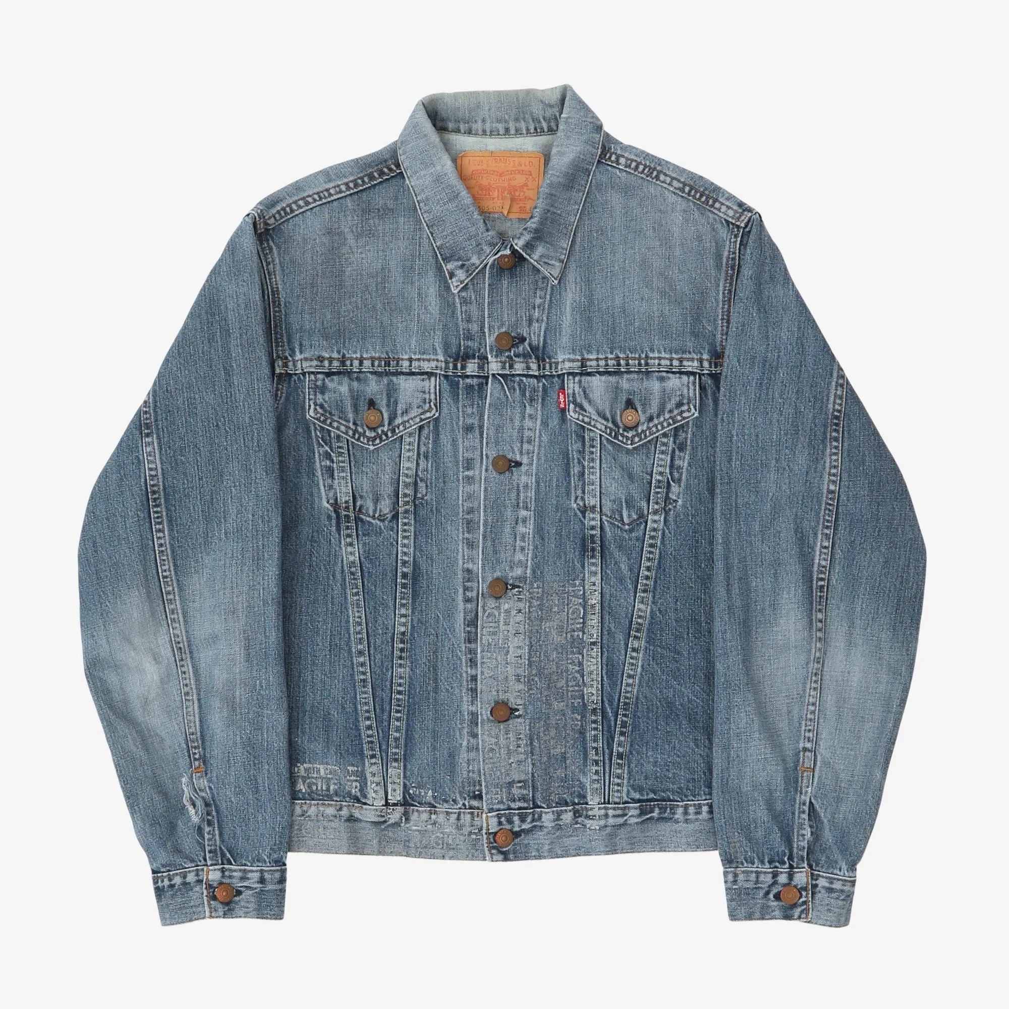 Andy Warhol Type 3 Big E Denim Jacket