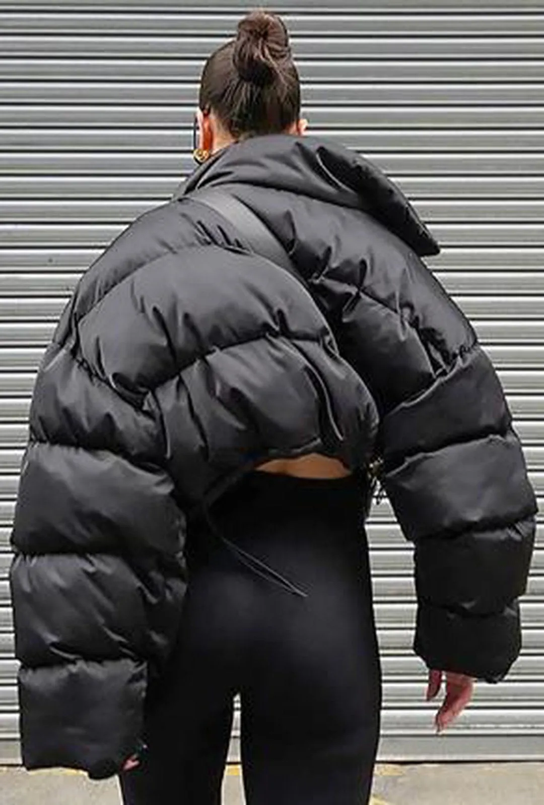 BALENO - PUFFY CROP JACKET