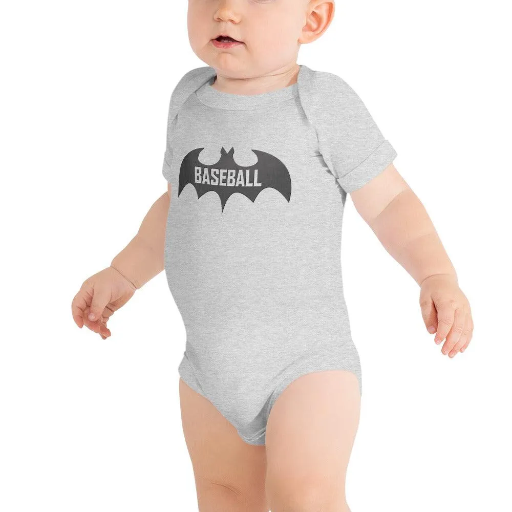 Baseball Bat Baby short sleeve one piece