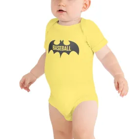 Baseball Bat Baby short sleeve one piece