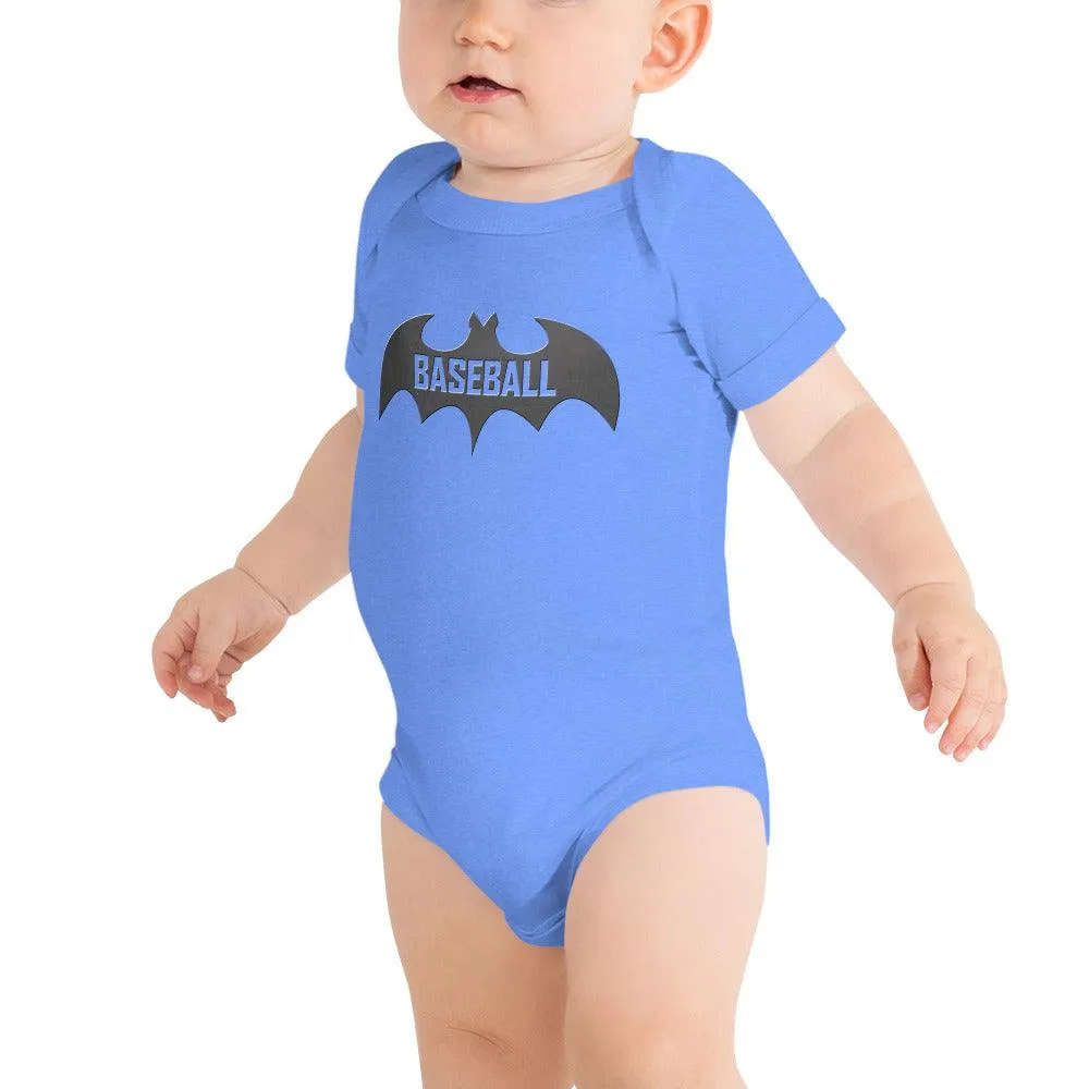 Baseball Bat Baby short sleeve one piece