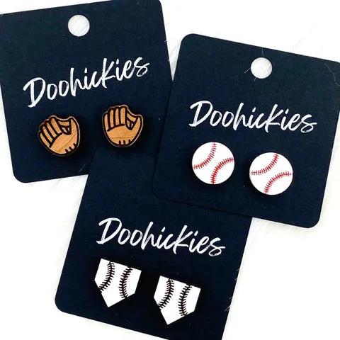 Baseball Gear Studs - Home Plate