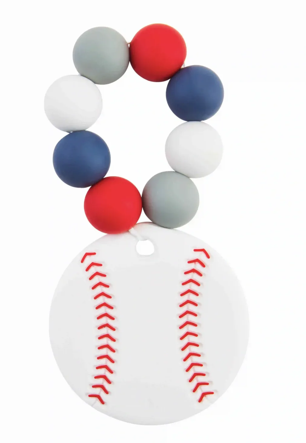 Baseball Silicone Teether