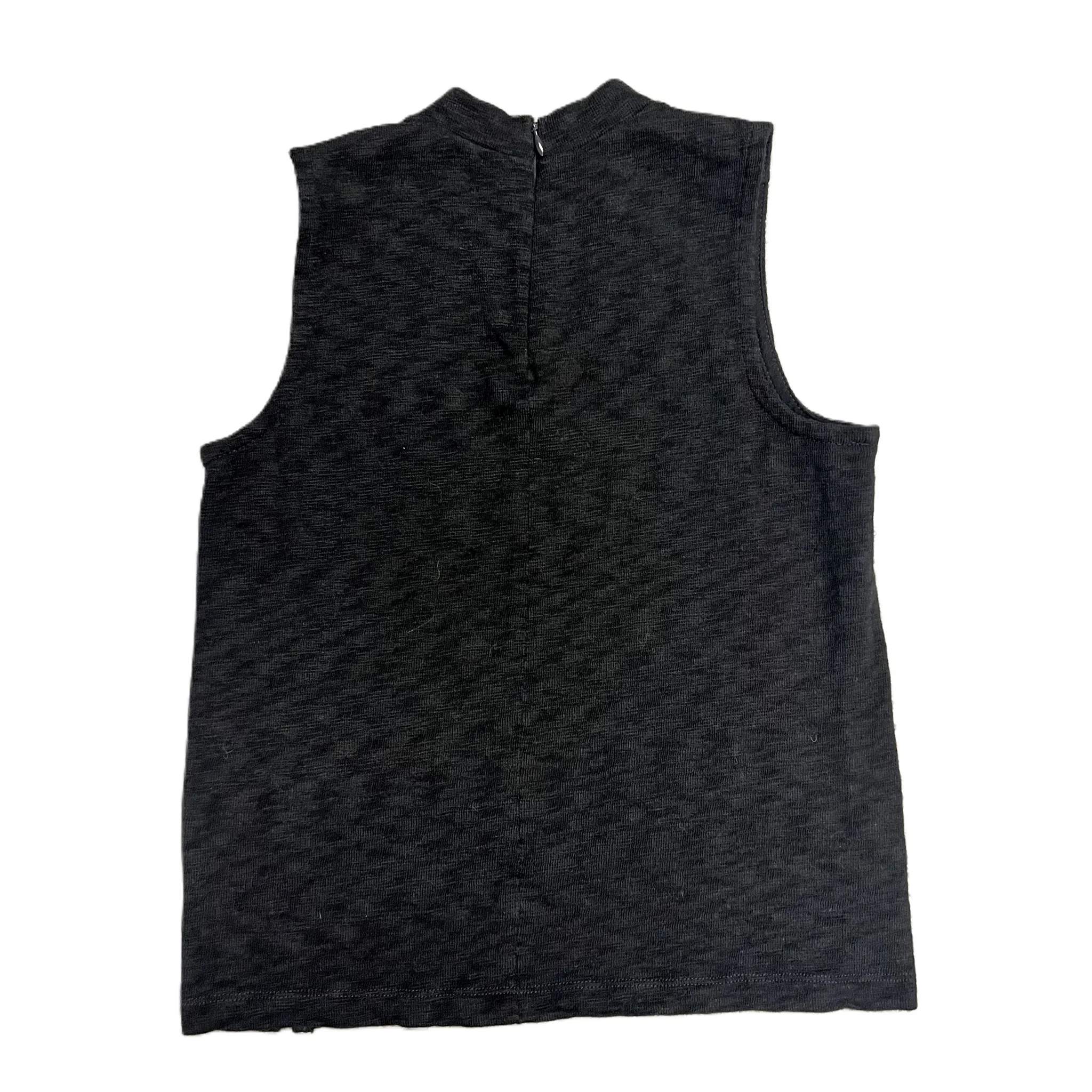 Black Top Sleeveless By Madewell, Size: Xxs