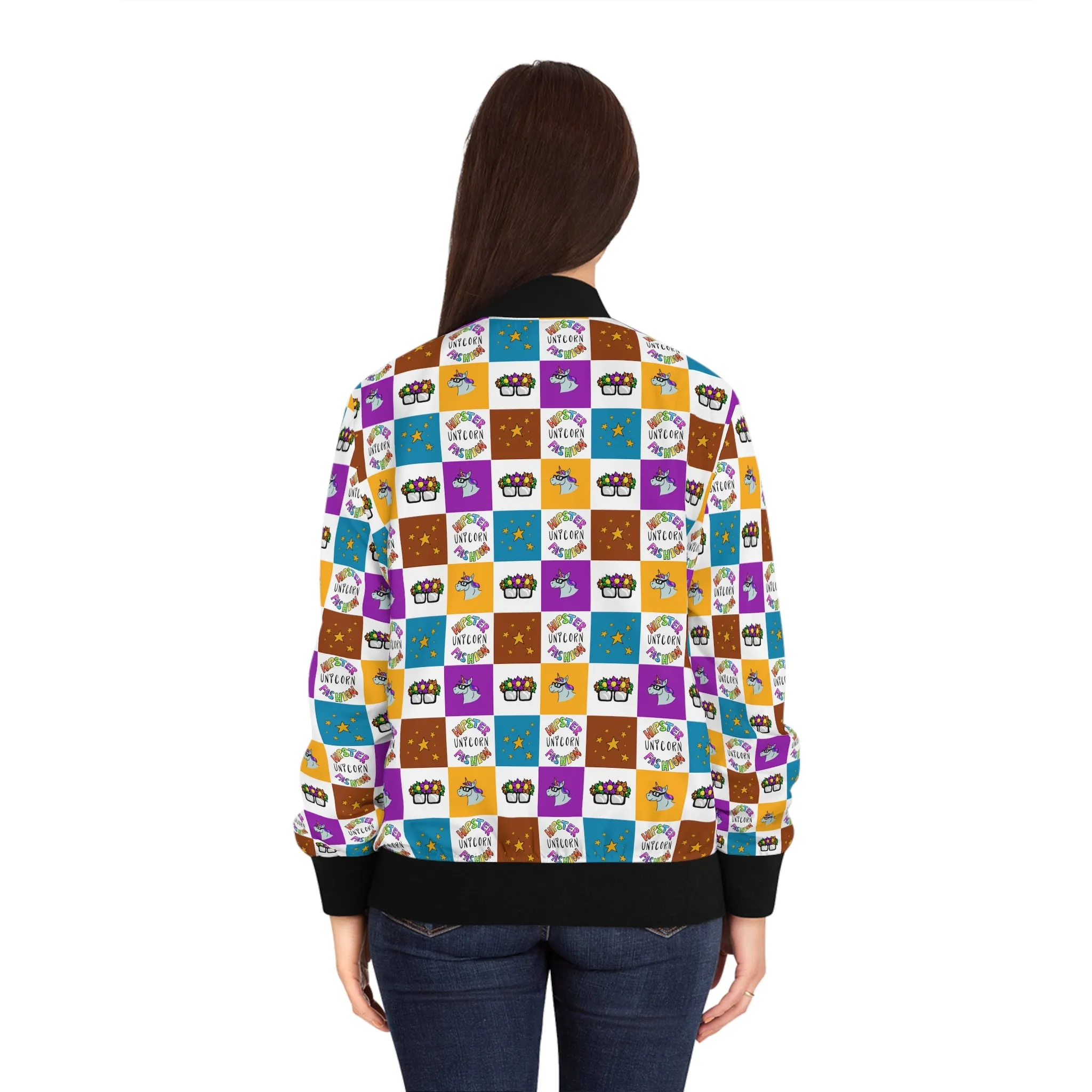 Checkered Unicorns Jacket