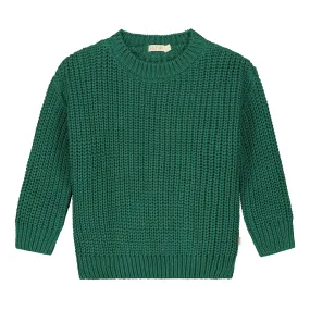 Chunky Knitted Sweater – leaf