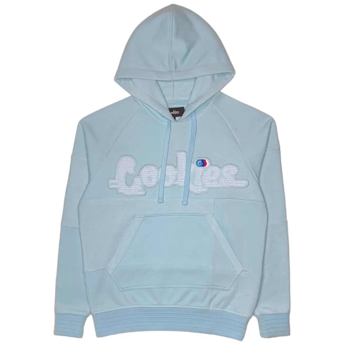 Cookies Back To Back French Terry Pullover Hoodie (Powder Blue) 1565H6801