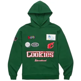 Cookies Enzo Pullover Fleece Hoodie (Forest Green) CM241HFC03