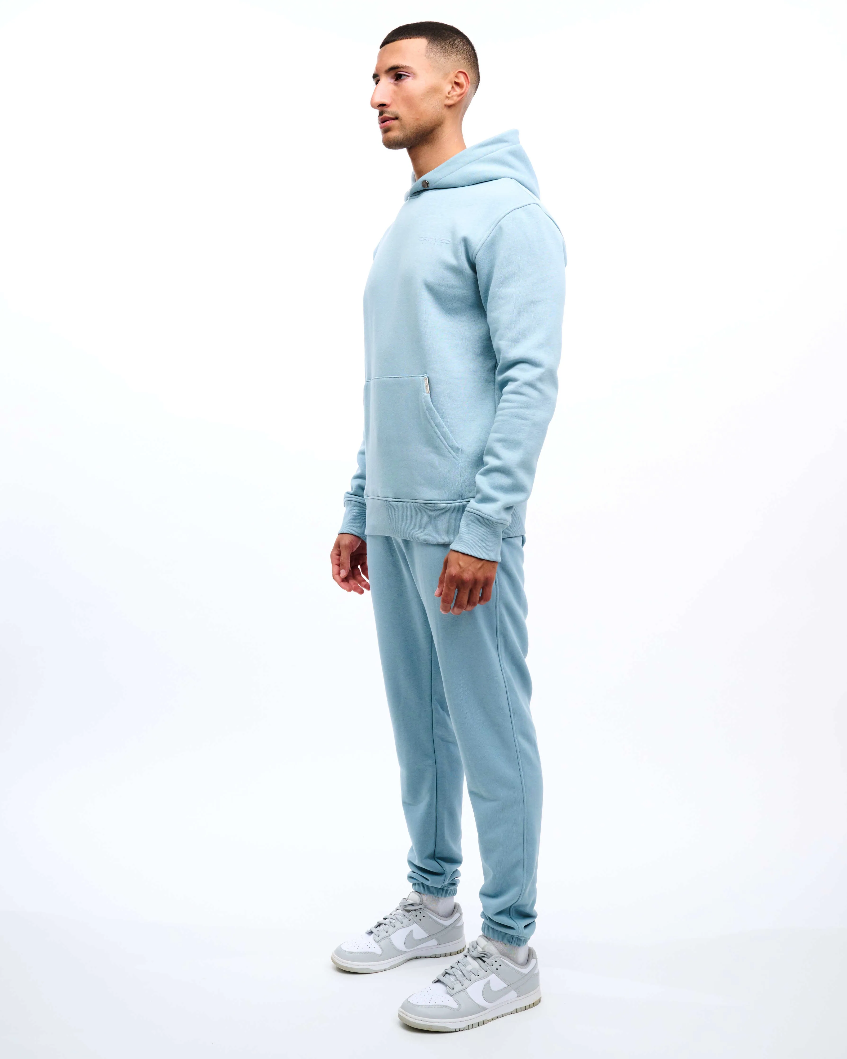 CROYEZ ORGANETTO HOODIE - DUST BLUE