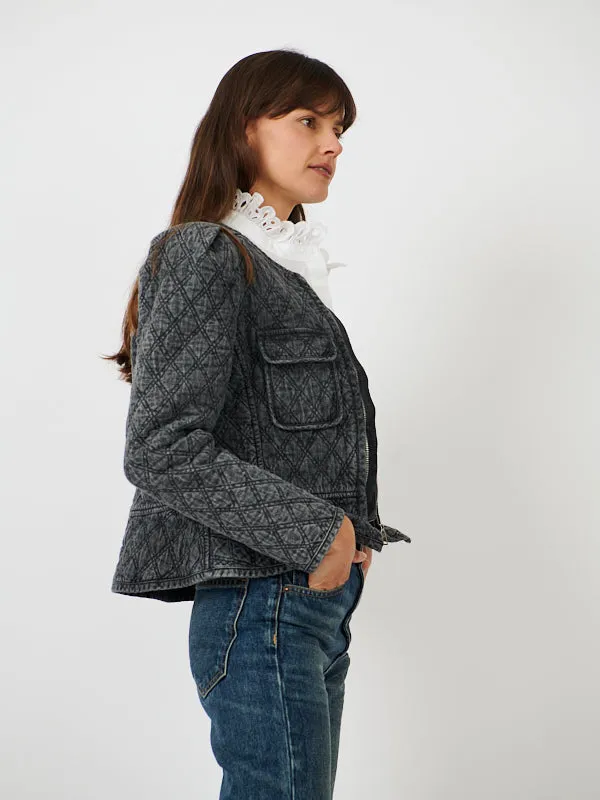 Deliona Jacket in Dark Grey