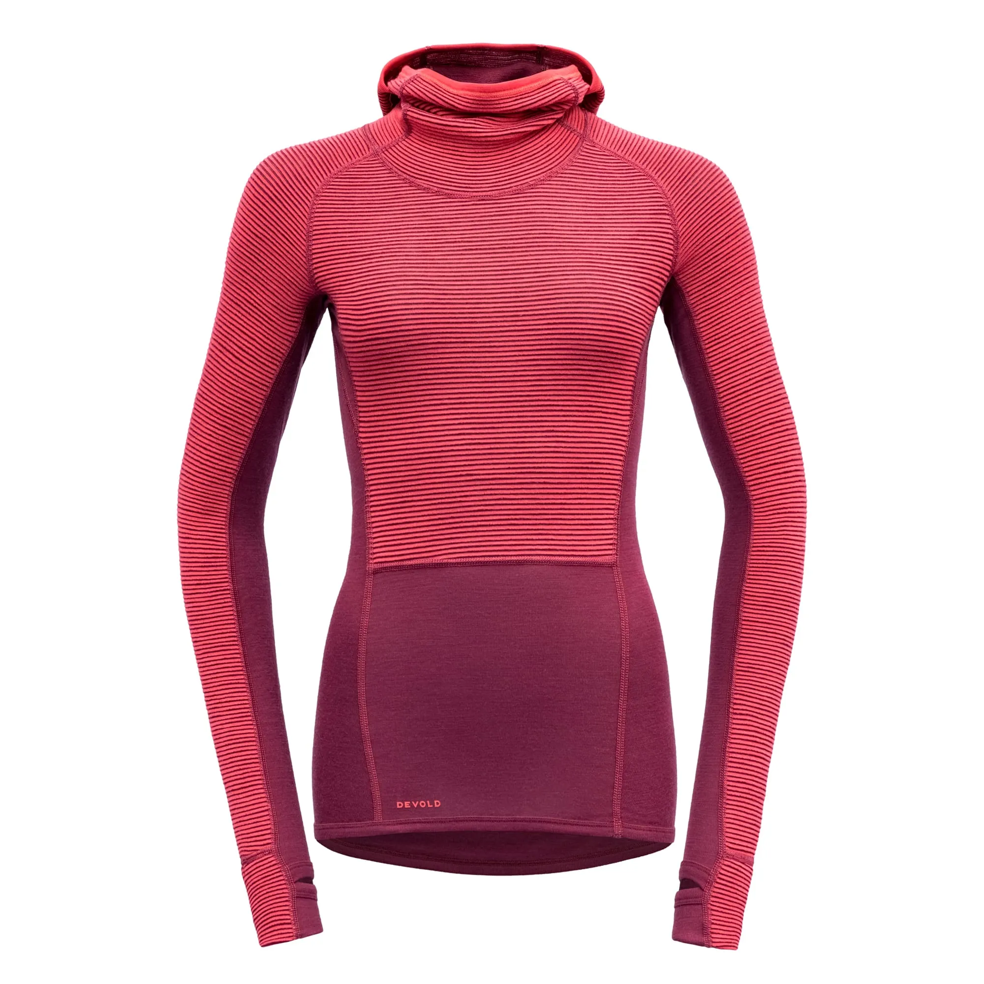 Devold Women&#x27;s Tuvegga Sport Air Hoodie Poppy | Buy Devold Women&#x27;s Tuvegga Sport Air Hoodie Poppy here | Outnorth