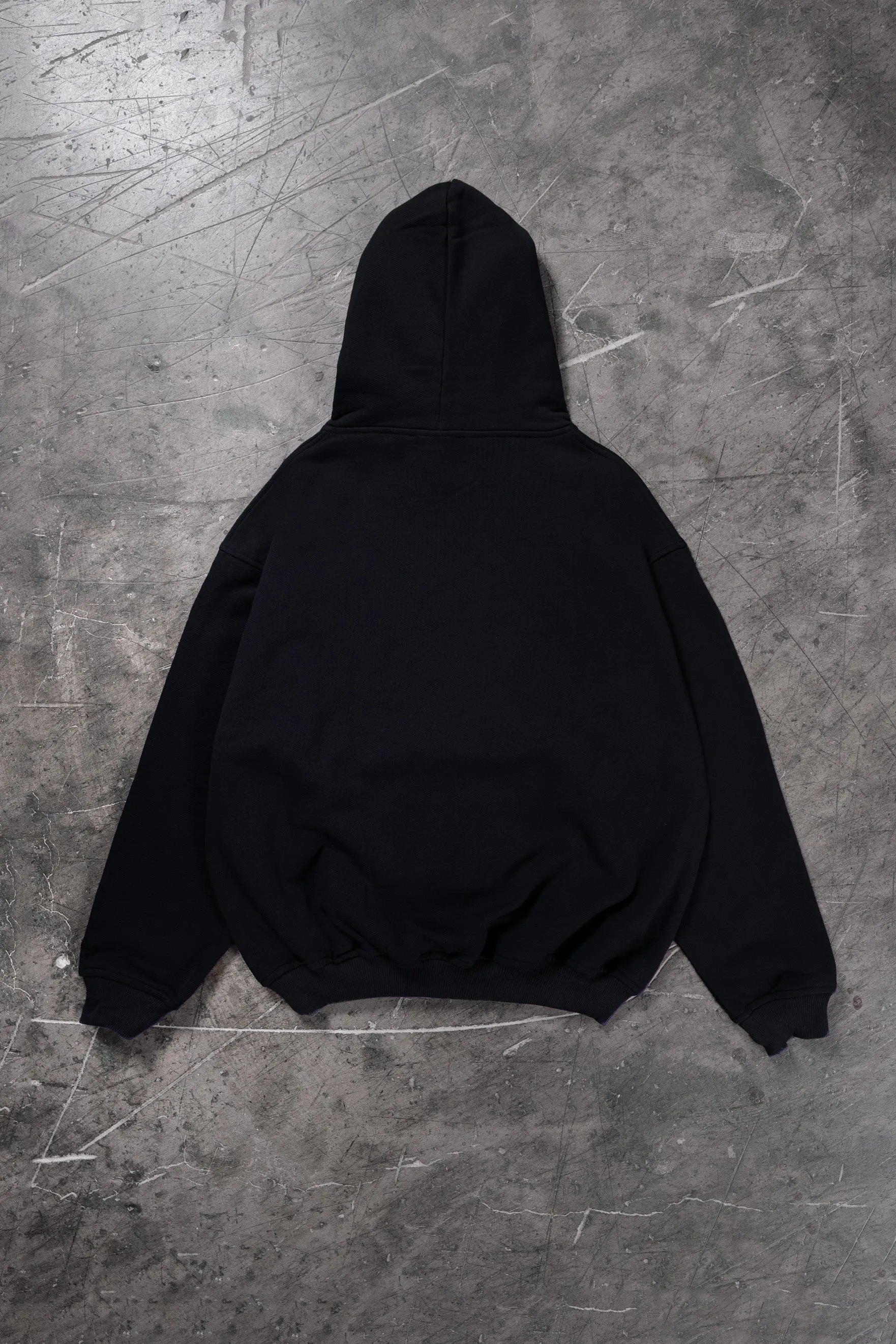 FACE TO FACE BLACK HOODIE