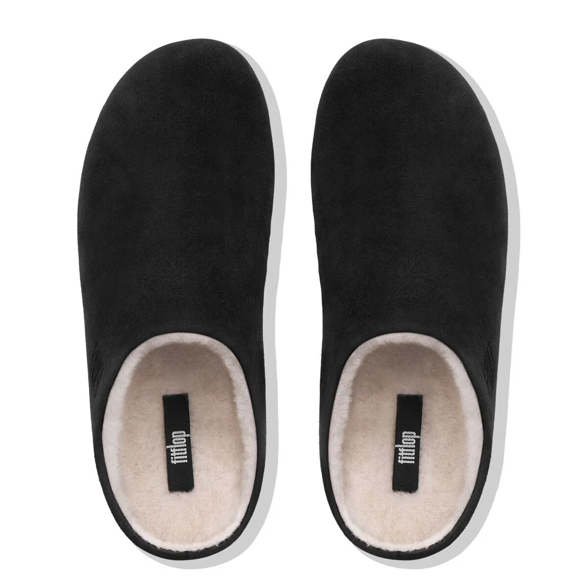 Fit-Flop Chrissie Shearling Black       