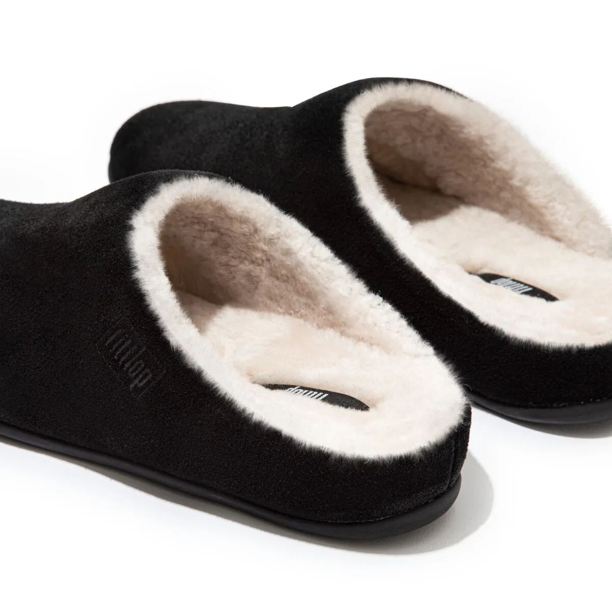 Fit-Flop Chrissie Shearling Black       