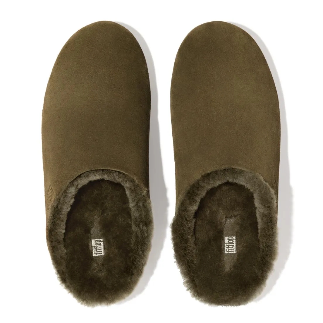 Fit-Flop Chrissie Shearling Mossy       