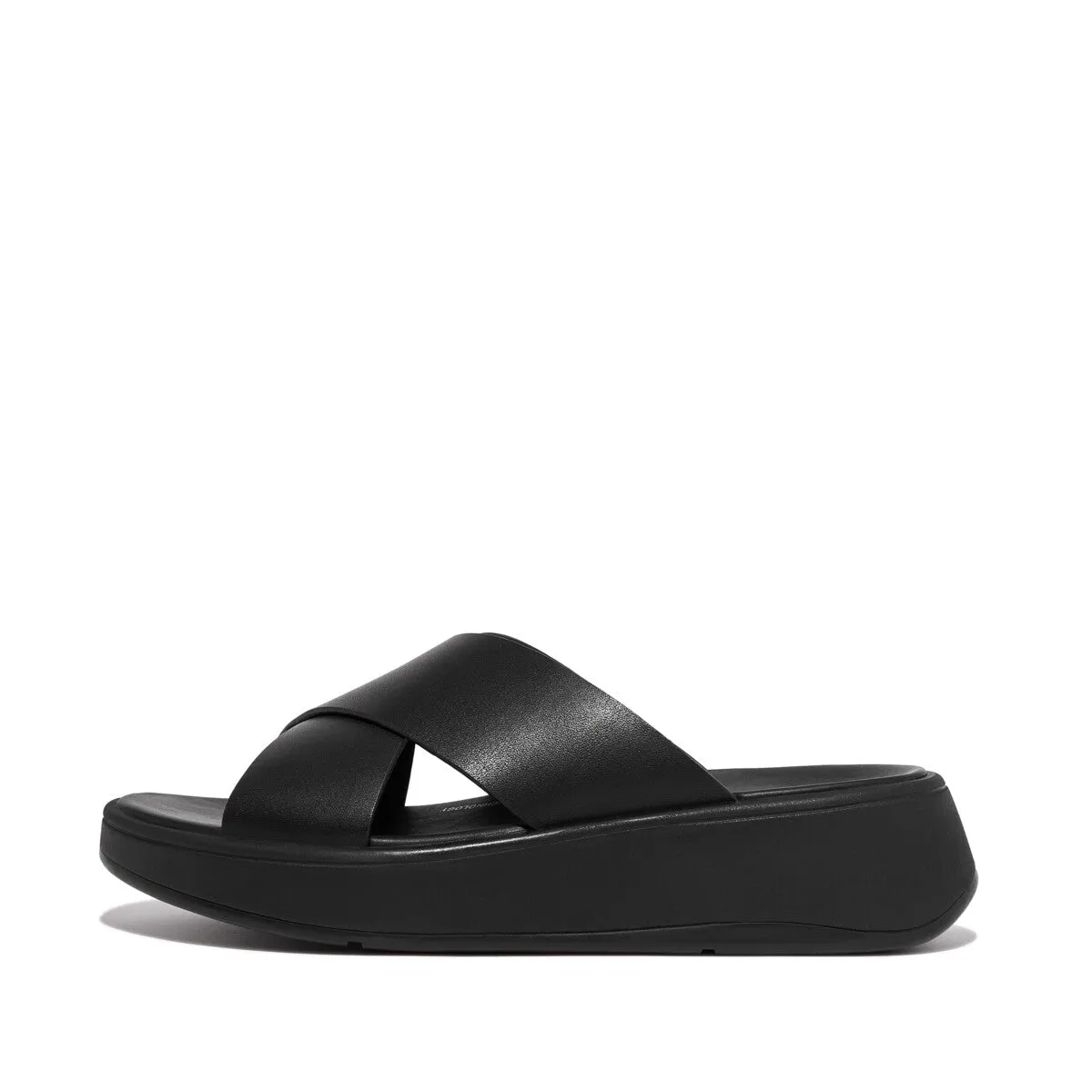 Fit Flop F-Mode Flatform Cross Black    