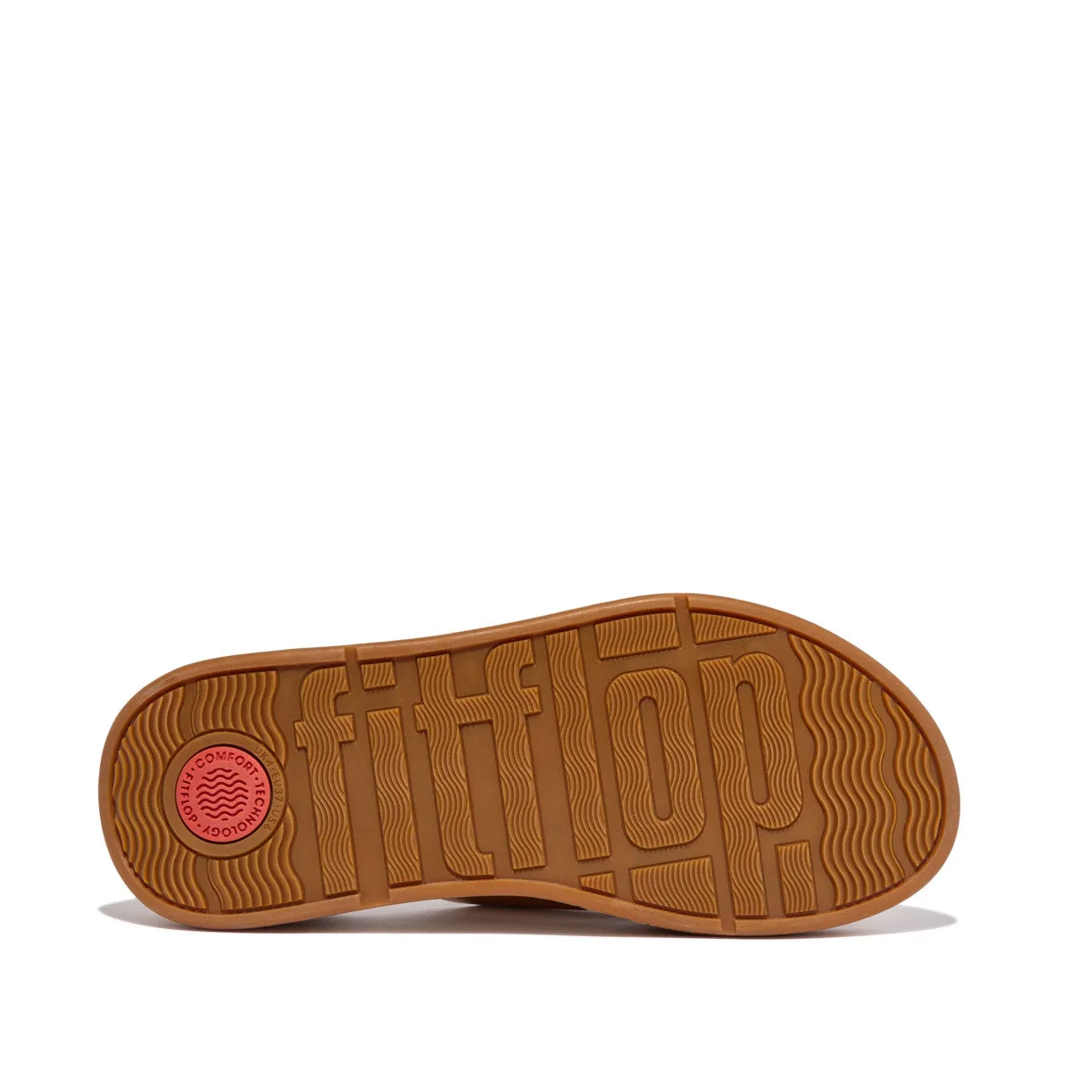 Fit Flop F-Mode Metallic Cork Flatform Slides Rose Gold    