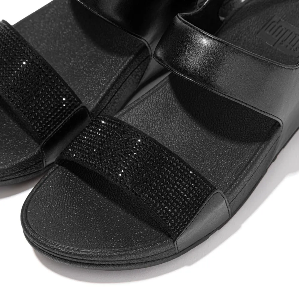 Fit-Flop Lulu Sandal Hotfix Black    