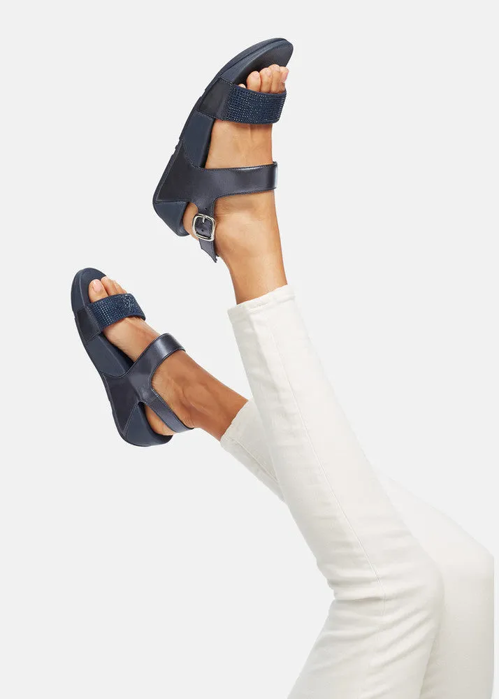 Fit-Flop Lulu Sandal Hotfix Midnight Navy    