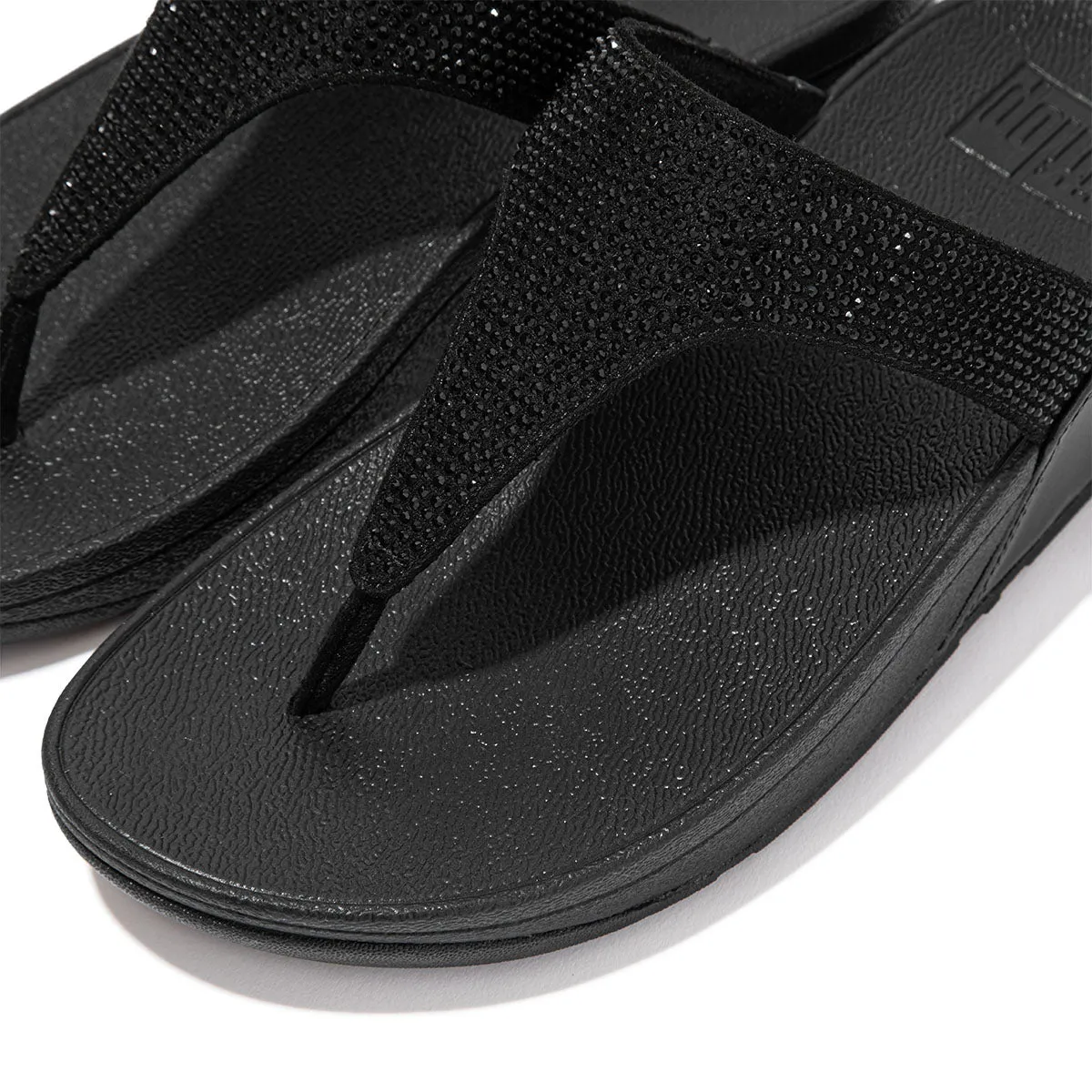 Fit-Flop Lulu Toe Post Hotfix Black    