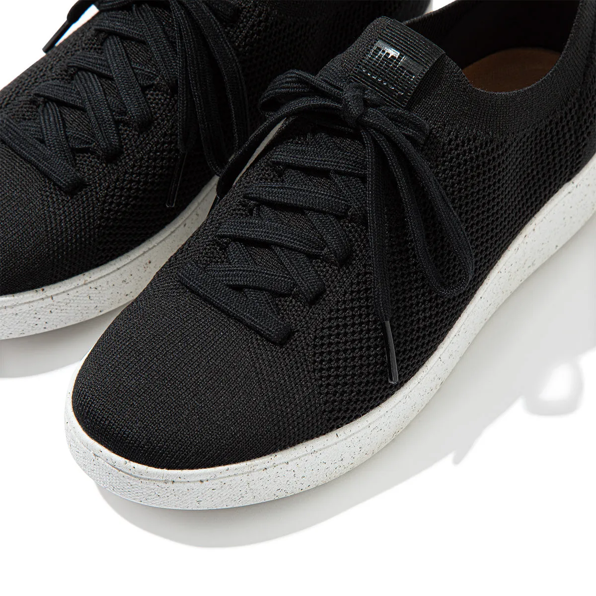 Fit-Flop Rally E01 Multi-Knit Trainers Black    