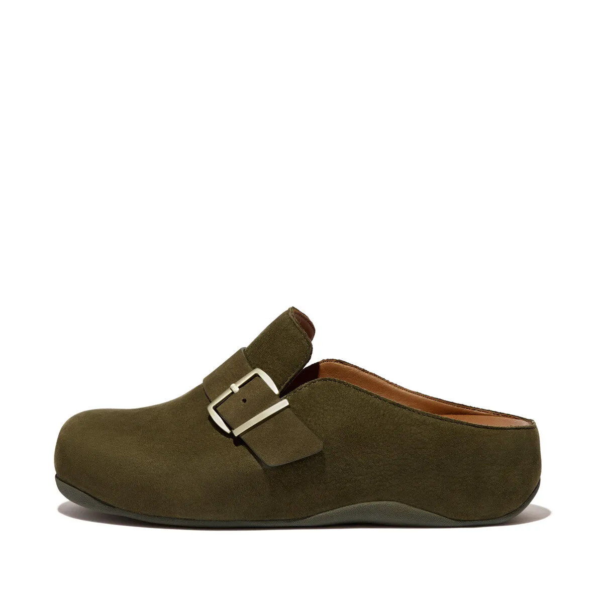 Fit-Flop Shuv Buckle-Strap Mossy        