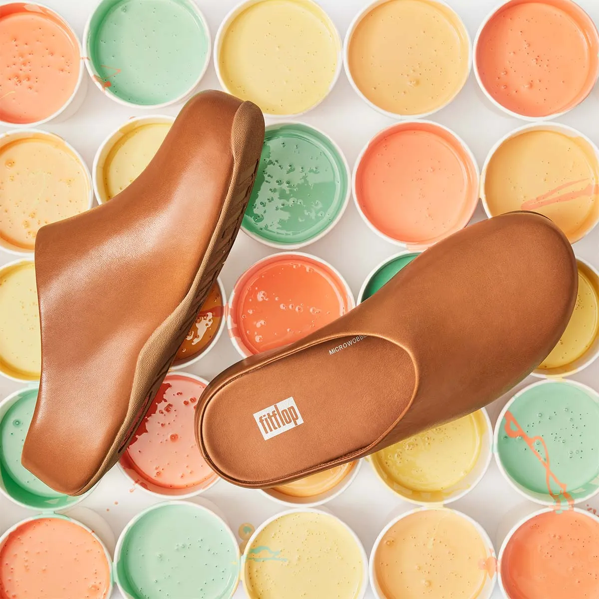 Fit-Flop Shuv Leather Light Tan    