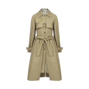 Gathered Trenchcoat