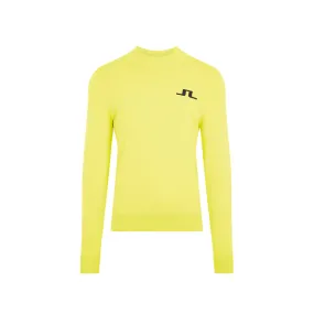 Gus Golf Sweater Leaf Yellow