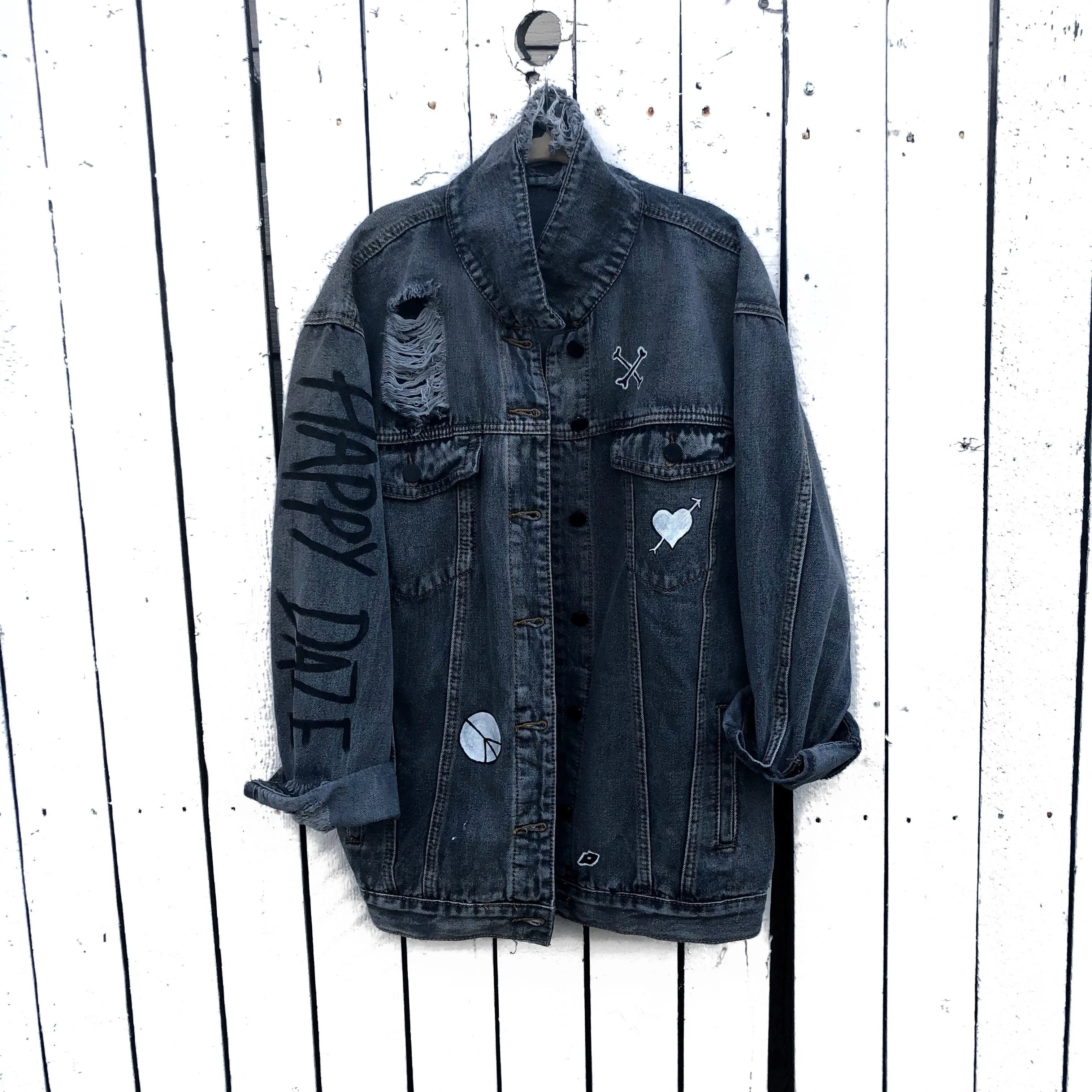 'HAPPY DAZE' DENIM JACKET