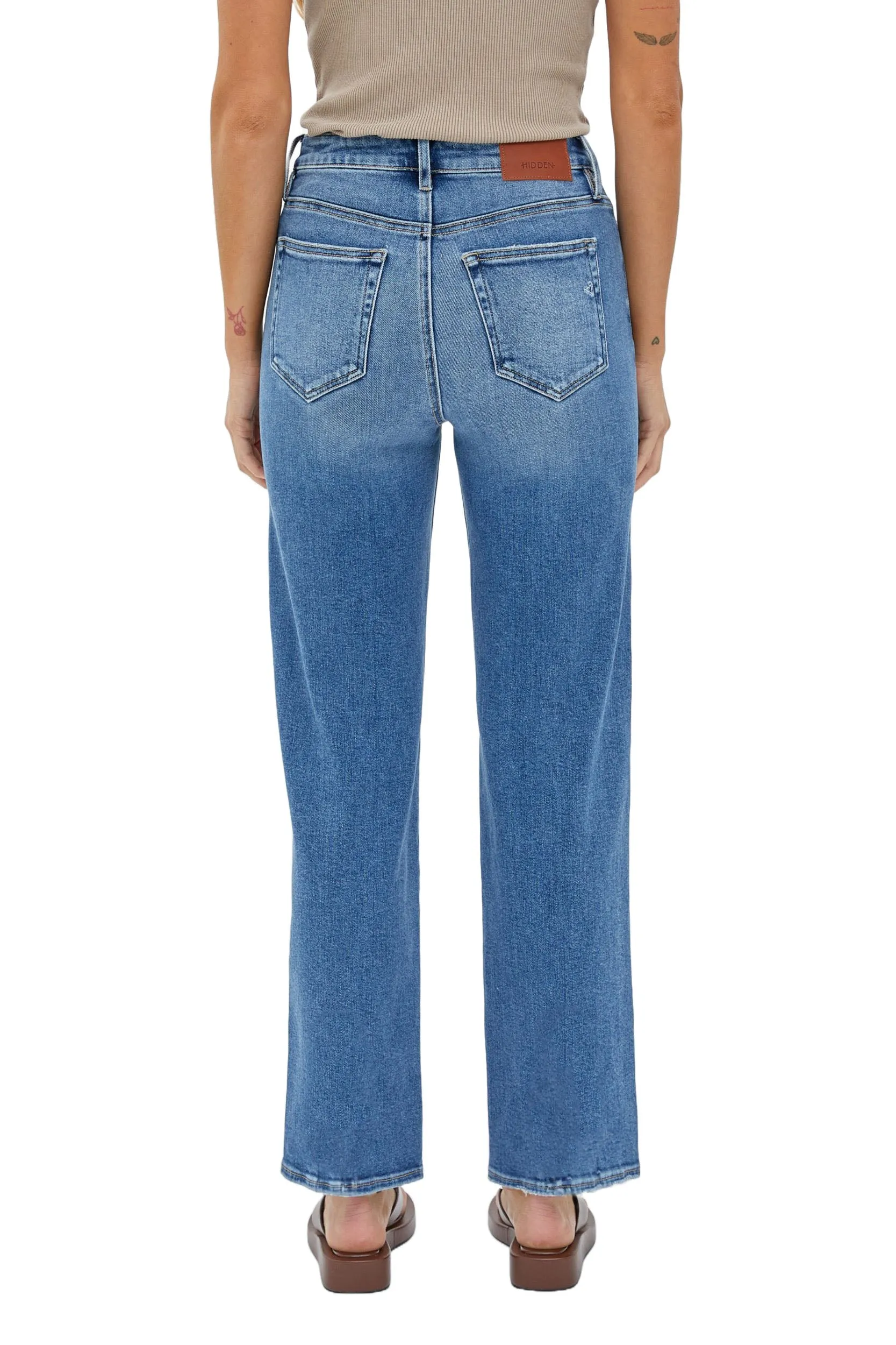 Hidden Stretch Straight Jean