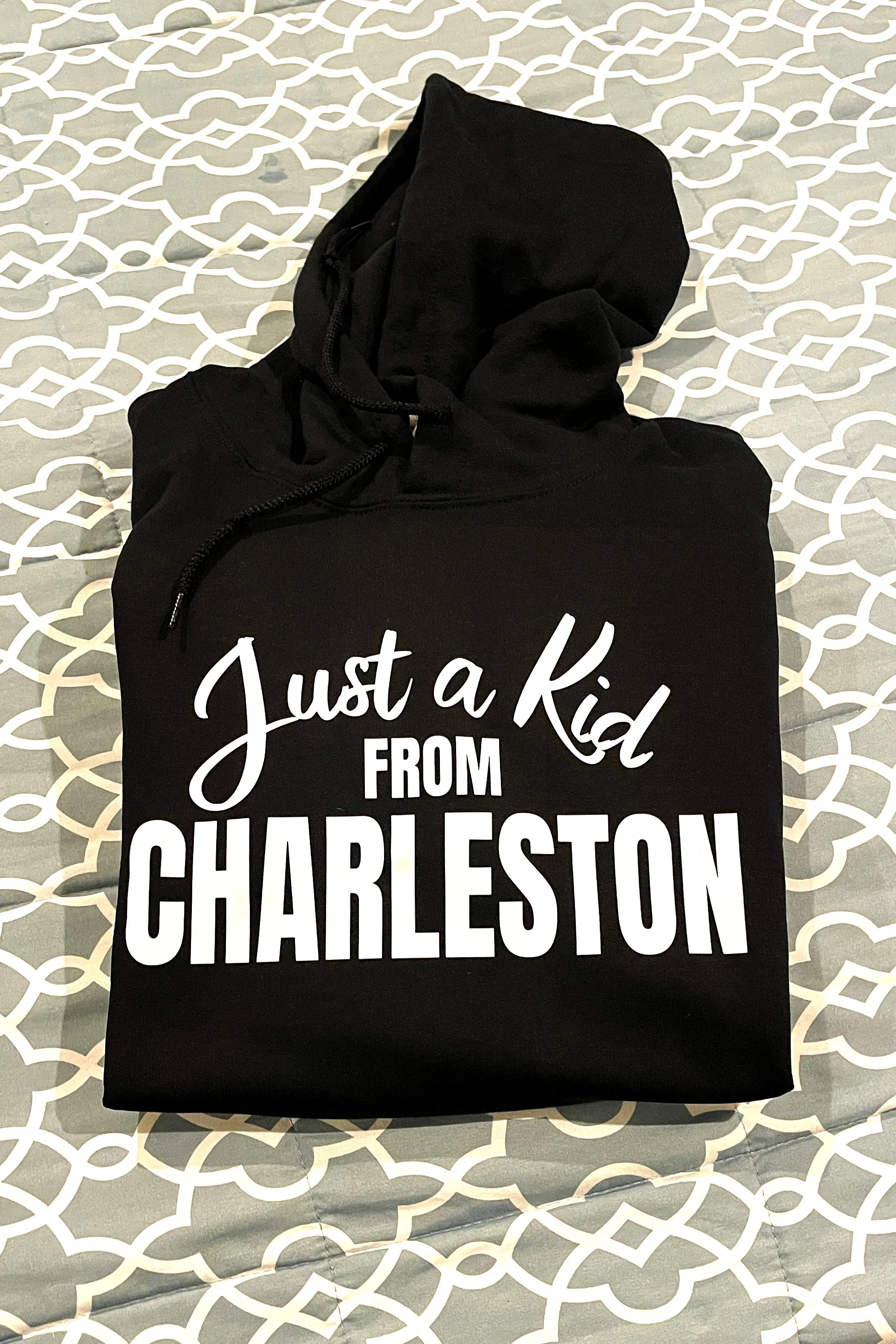 Just a kid from Charleston Hoodie