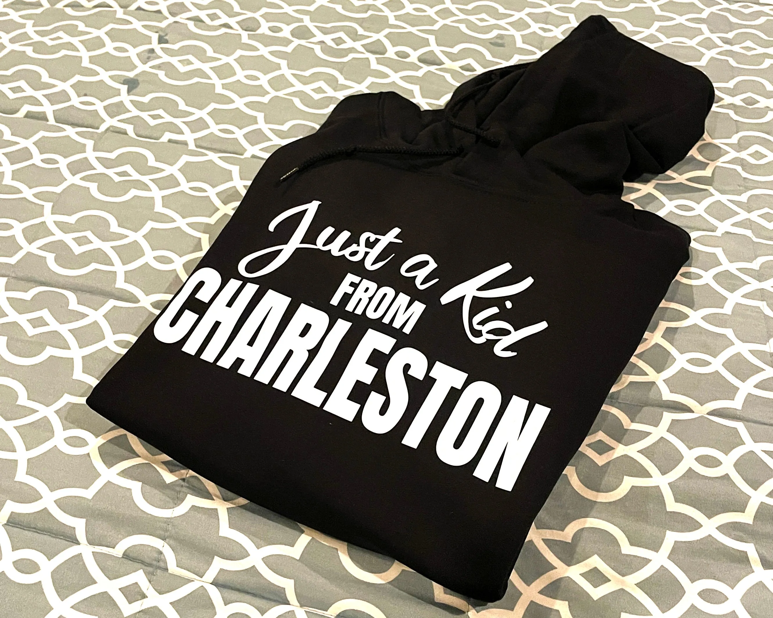 Just a kid from Charleston Hoodie