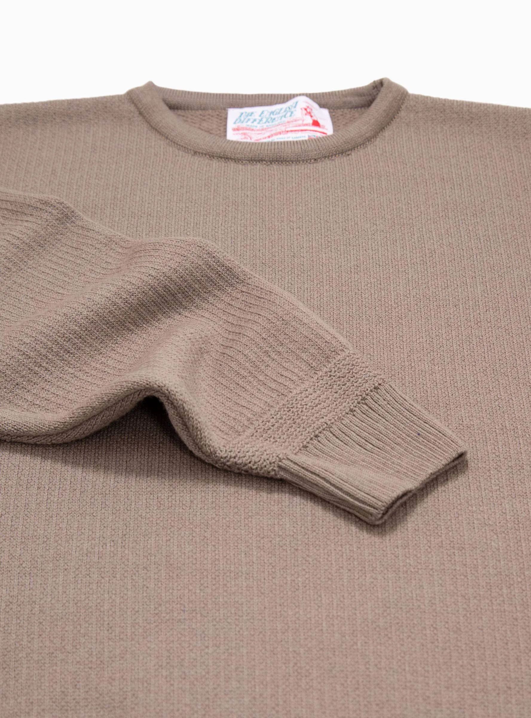 Kendrew Merino Wool Crew Sweater Earth