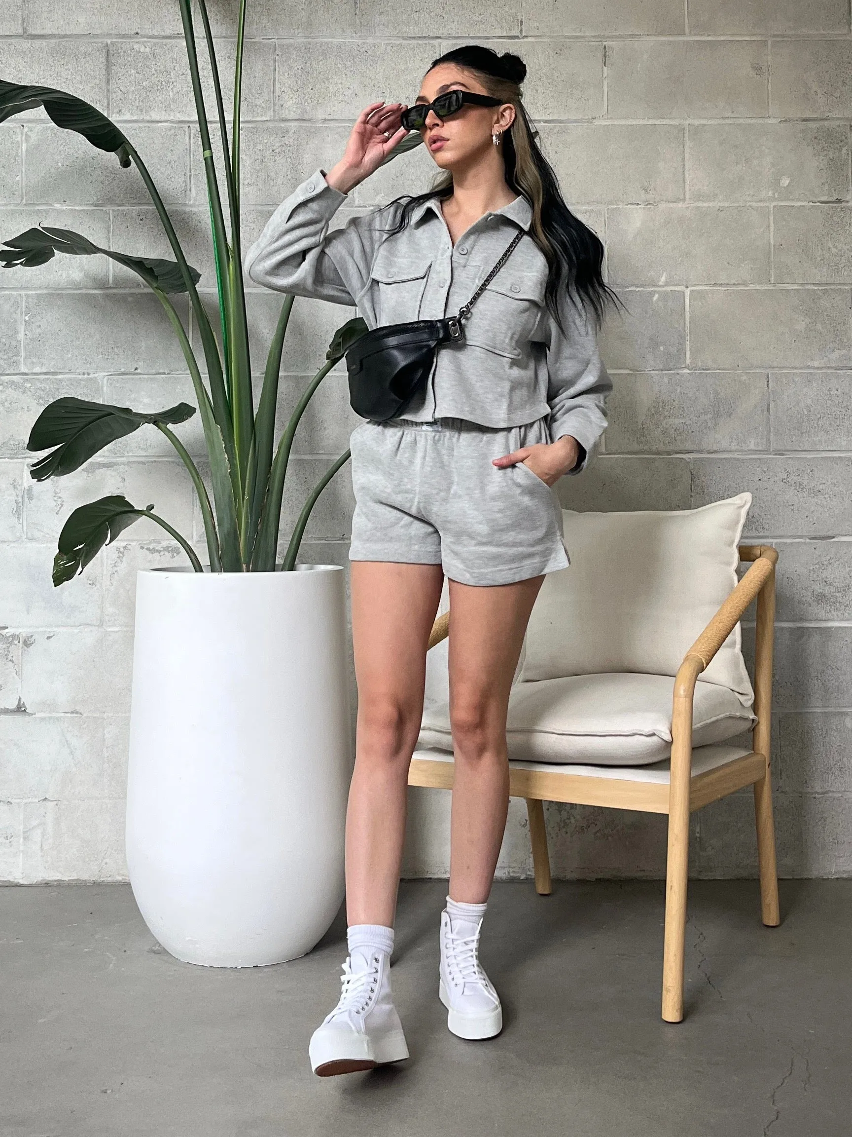 KUWALLA Fleece Short Set