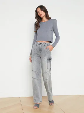 L’agence - Brooklyn High Rise Cargo Jean - Clifton