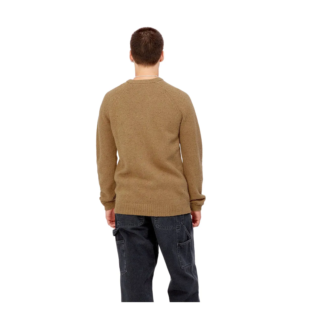 Maglione Carhartt WIP Anglistic Sweater Marrone