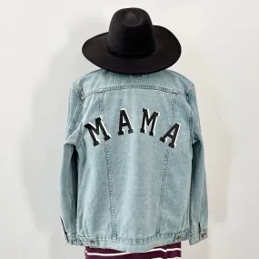 Mama Denim Jacket - Blue