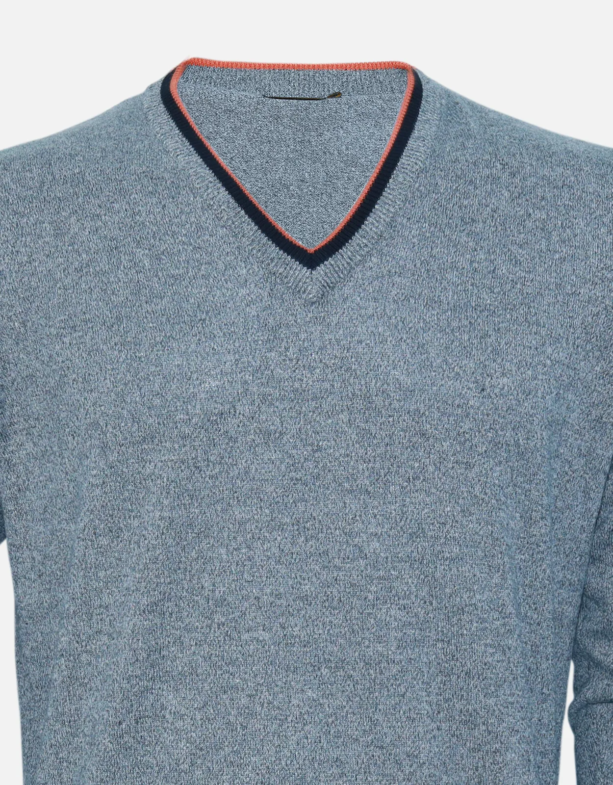 Men's grey Melange fashion sweater