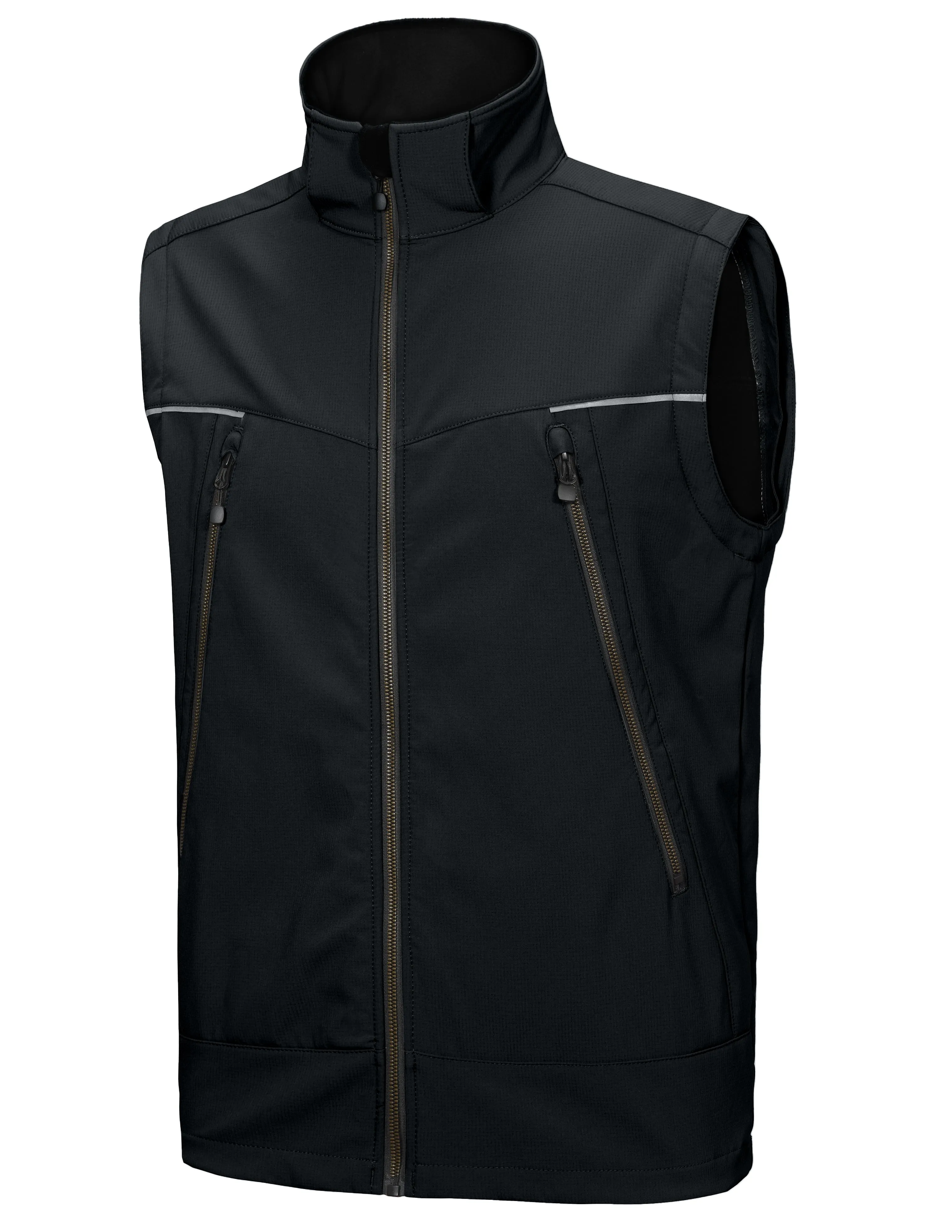 Men's Waterproof Fleece Softshell Ski Jacket