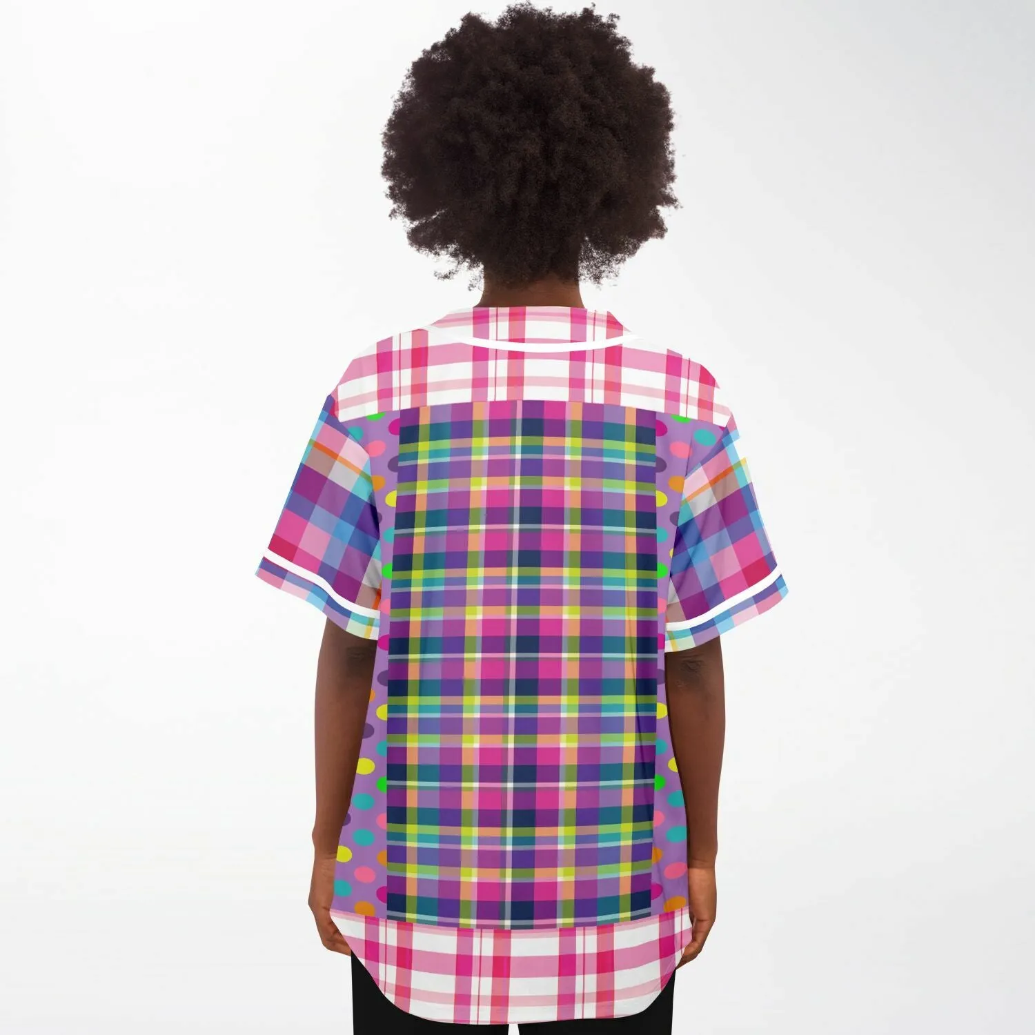 Mercury Retrograde Plaid Button Front Jersey