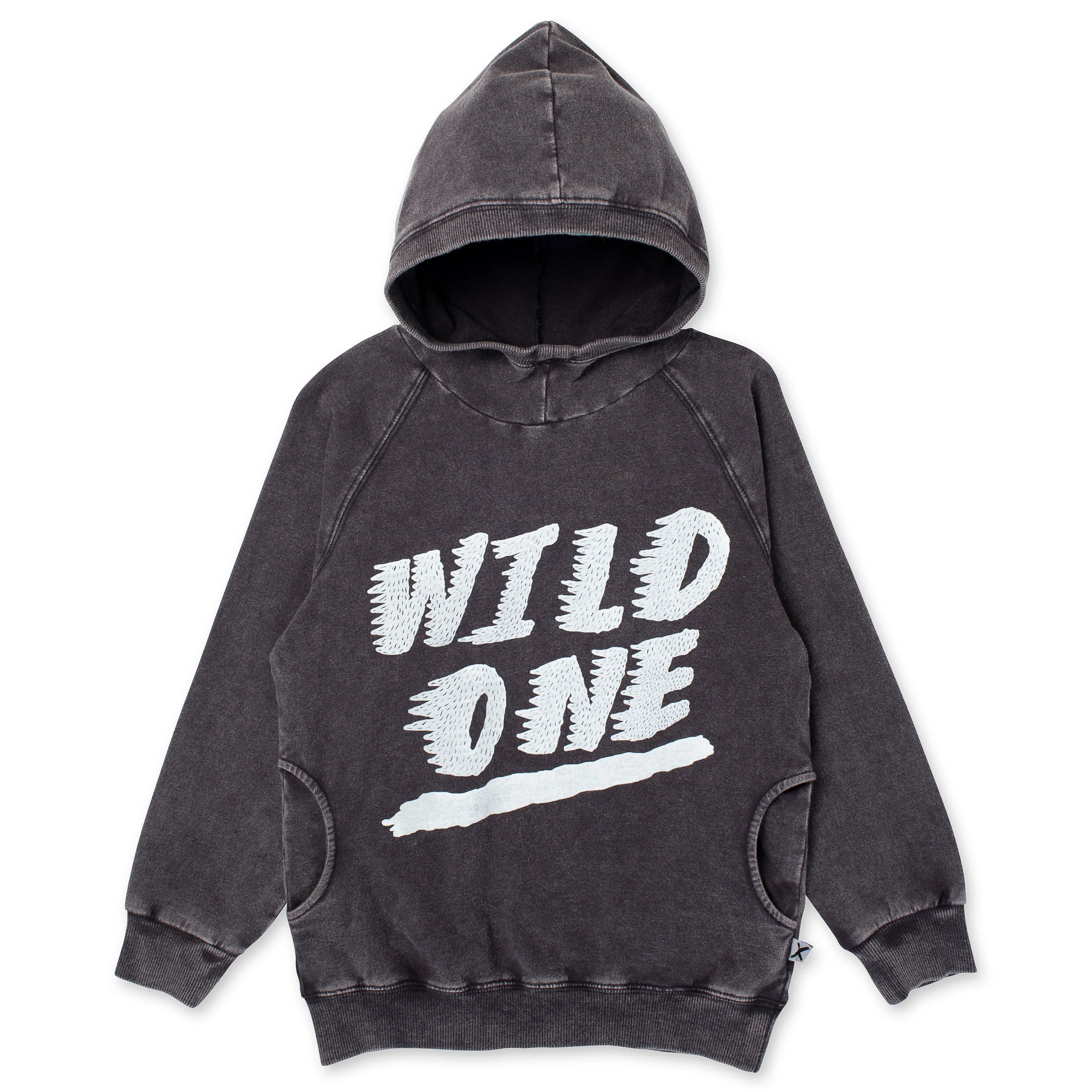 Minti Wild One Hood - Black Wash