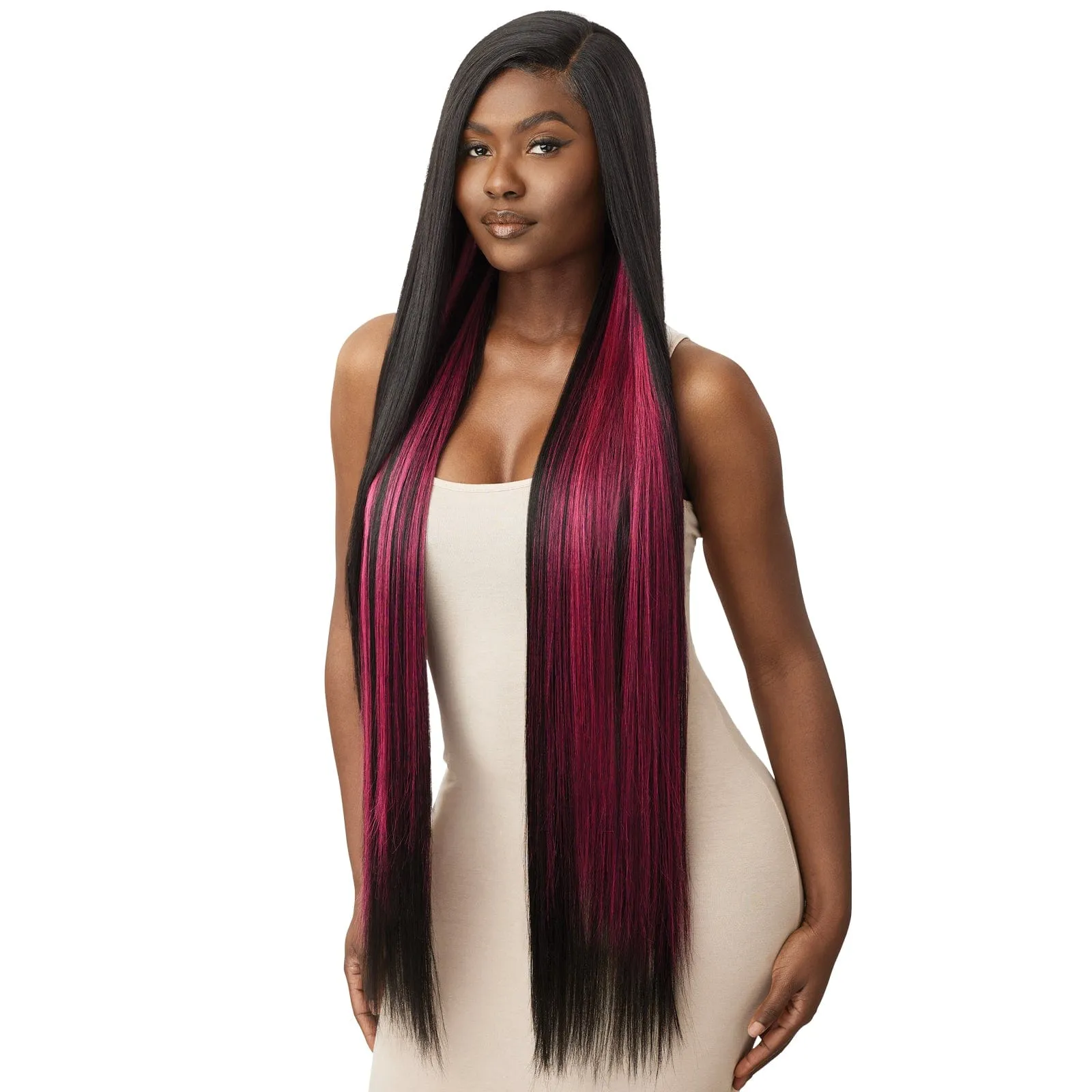 MIRAJ | Outre Color Bomb Synthetic HD Lace Front Wig