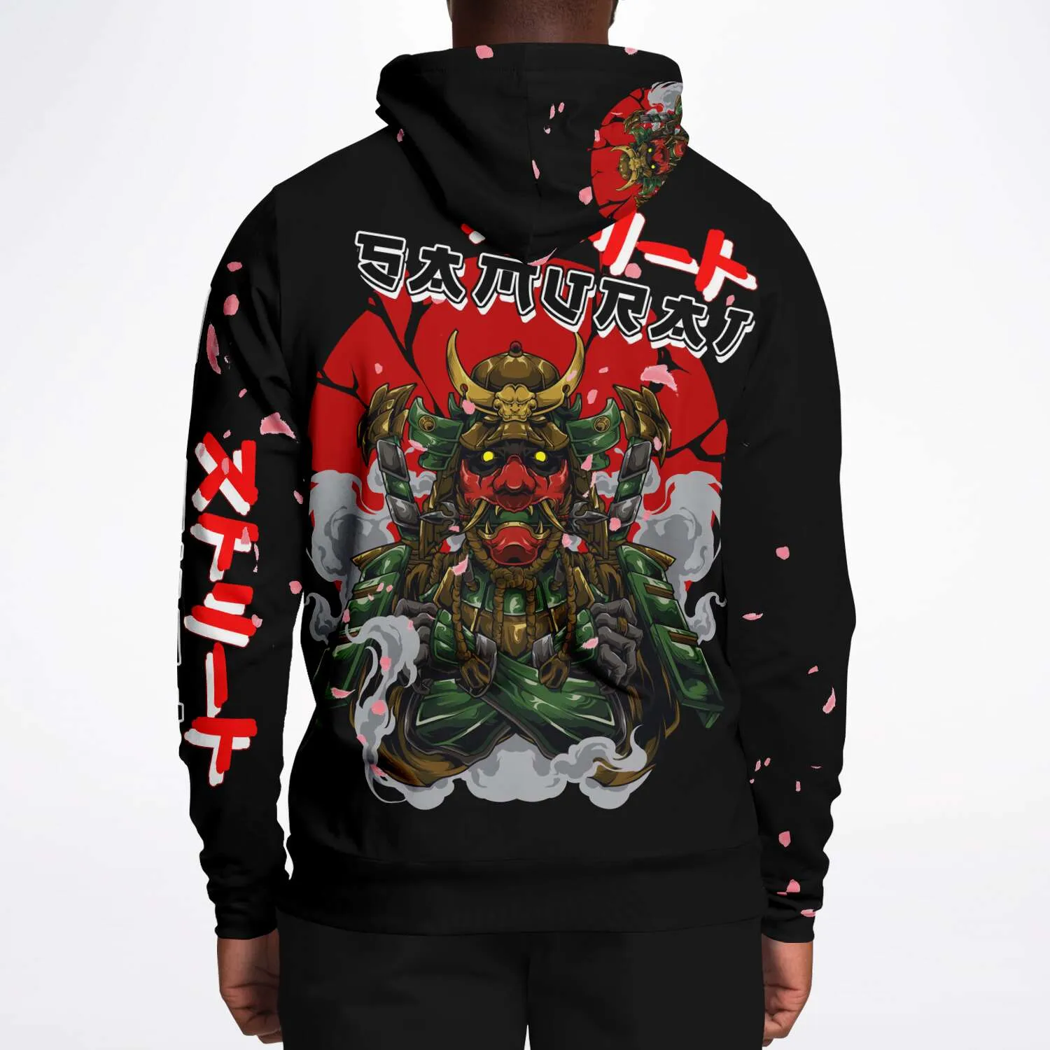 Oni Street Samurai Premium Hoodie