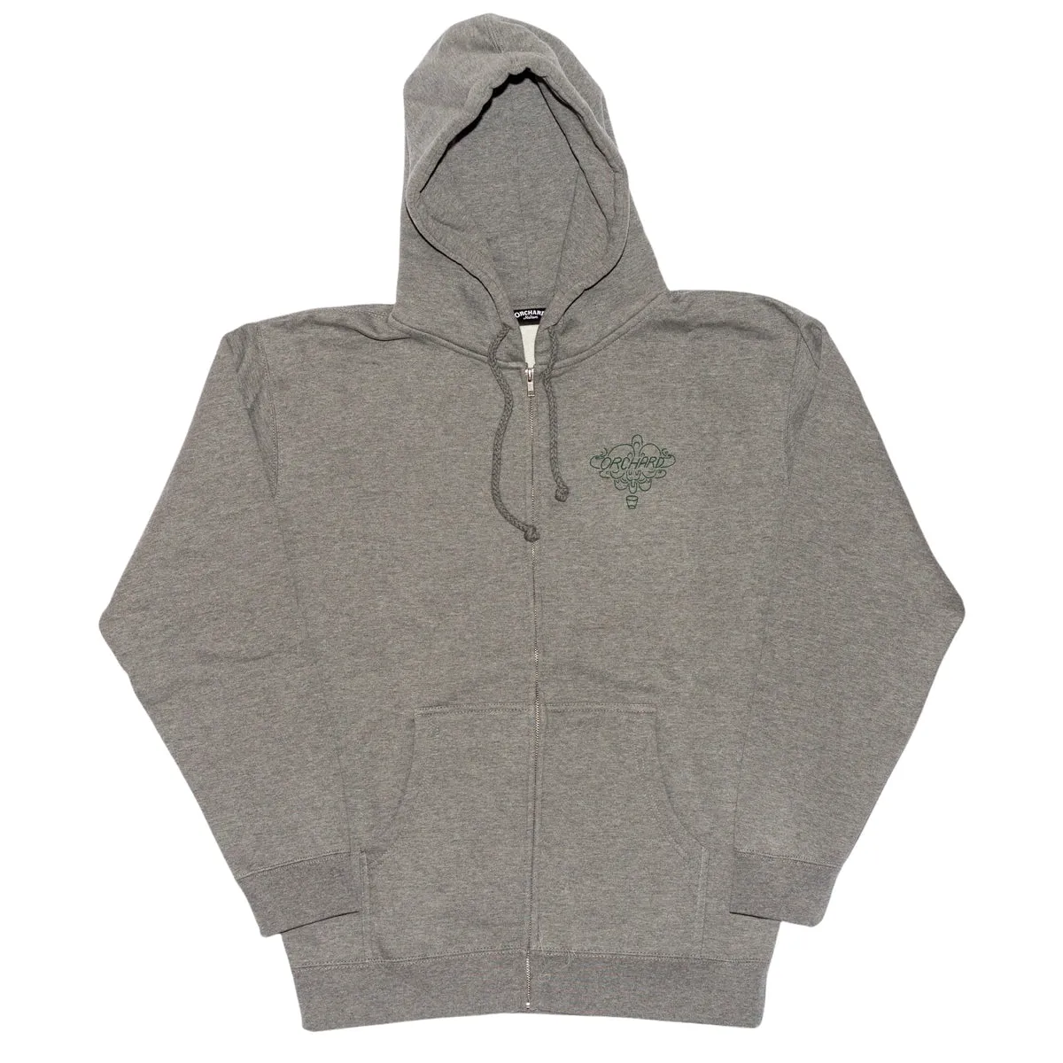 Orchard Leslie Olde/Young Zip Hoodie Heather Grey