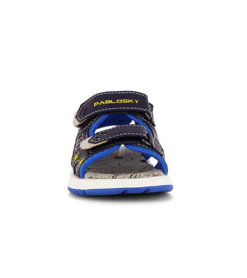 Pablosky Boys Navy Sandal Open Toe - 969320